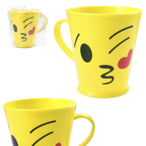 Caneca De Plástico Emoji 350ML DALLARE DL1409 DL1409 DALLARE