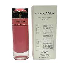 TESTER PRADA CANDY GLOSS 80ML PRADA BELLA FAMME