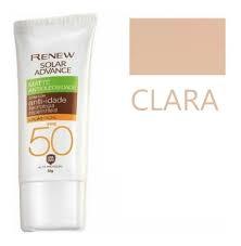 RENEW SOLAR ADVANCE FPS50 COM COR CLARA 50G RENEW SOLAR AVON