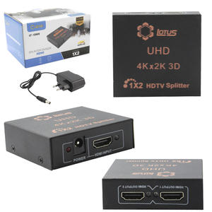 Splitter Divisor HDMI 1 Entrada 2 Saídas Full HD 3D LOTUS LT-C003 LT-C003 LOTUS