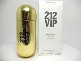 TESTER 212 VIP FEMININO 80ML CAROLINA HERRERA BELLA FAMME