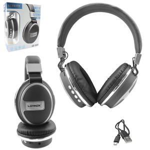 Headphone Wireless Estéreo Preto LEHMOX LEF-1019 LEF-1019 LEHMOX