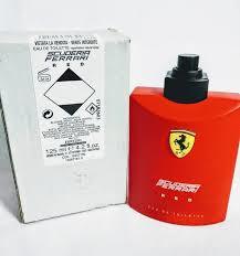 TESTER FERRARI RED EDT MASCULINO 125ML 139077 BELLA FAMME