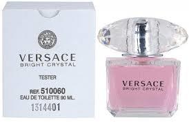 TESTER VERSACE CRYSTAL BRIGHT EDT FEMININO 90ML 995493 BELLA FAMME