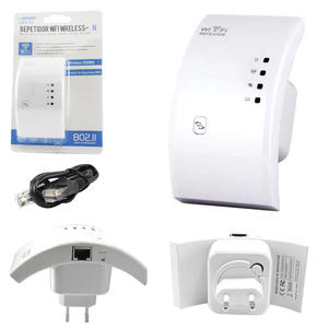 Repetidor de Sinal Wireless Wifi 54Mbps Extensor Amplificador 2.4Ghz Branco LEY-72 LEHMOX LEY-72 LEHMOX