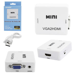 Conversor VGA Para HDMI Com Saída De Áudio VGA2HDMI LEY-77 LEHMOX LEY-77 LEHMOX