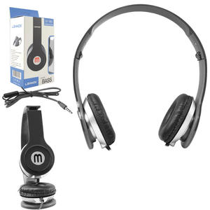 Headphone Estéreo Com Microfone Entrada P2 Preto LEHMOX LEF-1002 LEF-1002 LEHMOX