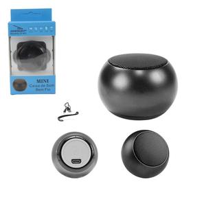 Caixa De Som Bluetooth Mini Speaker 5W Preto D-M2 GRASEP D-M2 GRASEP