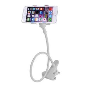 Suporte Universal Celular Articulado Ganso Mesa Cama Branco GENÉRICO GENÉRICO GENERICO