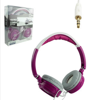 Headphone Estéreo Plug P2 Cabo 1.6M Rosa MB3070 MB TECH MB3070 MB TECH