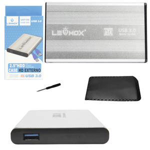 Case Externa para HD 2.5 USB 3.0 Suporte Máximo Para Mais De 1TB Cinza LEY-06 LEHMOX LEY-06 LEHMOX