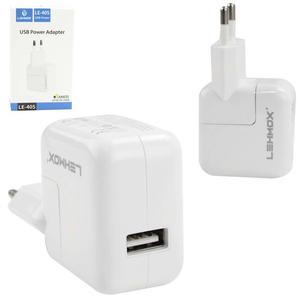 Carregador Para Iphone E Ipad USB 5V 20W Branco ANATEL LE-405 LEHMOX