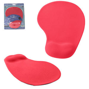 Mouse Pad Com Apoio Espuma Vermelho INOVA MP-7433 INOVA