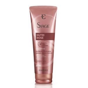 SHAMPOO SIAGE NUTRI ROSE EFEITO ANTI TESOURA 250ML 925636 Eudora