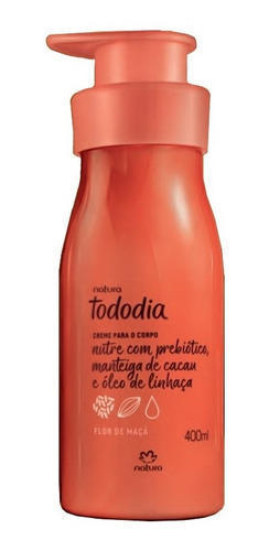 TODODO CREME HIDRATANTE PARA O CORPO FLOR DE MAÇA 400ML 859736 NATURA