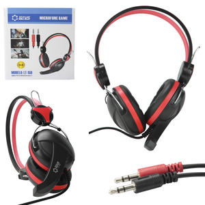 Headphone Gamer Com Microfone Vermelho REF: LT-159 LOTUS LT-159 LOTUS