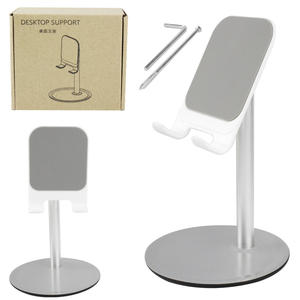 Suporte Para Celular De Mesa Branco Portátil ZJK1 GENERICO