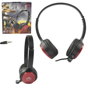 Headphone Com Microfone Vermelho FZF-G7 EBAI