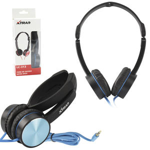 Headphone Super Bass Azul LC-313 XTRAD LC-313 XTRAD