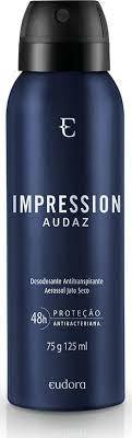 IMPRESSION AUDAZ DESODORANTE ANTITRANSPIRANTE AEROSOL 125ML 937745 Eudora