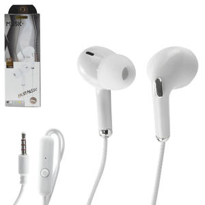 Fone De Ouvido Com Microfone Extra Bass Branco U28 U28 GENERICO