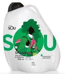 SOU SHAMPOO CABELOS CACHOS 400ML 219457 NATURA