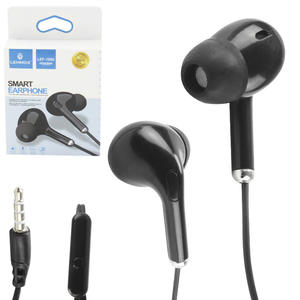 Fone Ouvido Com Microfone Extra Bass Plug P2 Preto LEF-1006 LEHMOX LEF-1006 LEHMOX