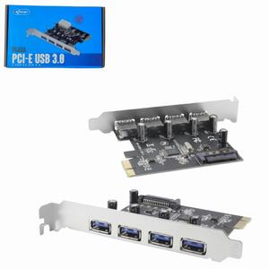 Placa PCI Express Com 4 Saídas USB 3.0 5GBPS KP-T102 KNUP KP-T102 KNUP