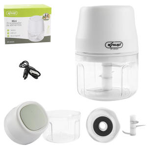 Mini Processador de Alimentos Elétrico Branco USB 2.0 KP-UD103 KNUP KP-UD103 KNUP