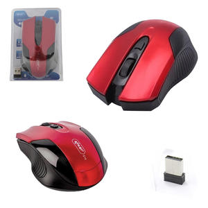 Mouse Wireless 2.4ghz 1600 Dpi Vermelho Anatel G14 KNUP