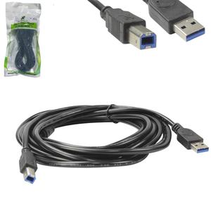 Cabo De Impressora Com Filtro USB 2.0 Macho Para Macho 5 Metros X-CELL XC-CI-5M XC-CI-5M X-CELL