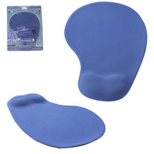 Mouse Pad Com Apoio Espuma Azul MP-7433 INOVA