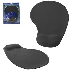 Mouse Pad Com Apoio Espuma Preto MP-7433 INOVA