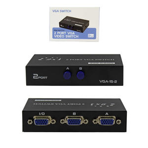 Splitter Divisor VGA 2 Entrada 1 Saídas JC-SW-VGA GENERICO