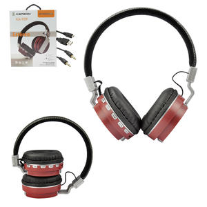 HeadPhone Estéreo Wireless 5.0 Vermelho KA-939 KAPBOM