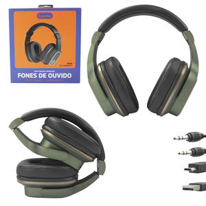 Headphone E Caixa De Som Bluetooth Com Microfone 2 Em 1 Camuflado BA-FON6667 Basike