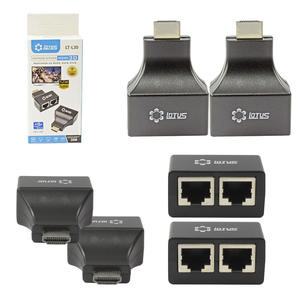 Extensor Hdmi 3D 30 Metros Via Cabo De Rede Utp Rj45 Cat5 E Cat6 LOTUS LT-L30 LT-L30 LOTUS