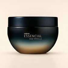 ESSENCIAL OUD VANILLA CREME CORPORAL ACETINADO 200G 897615 NATURA