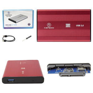 Case Para HDD E Ssd Externo Sata 2.5 USB 3.0 Vermelho KAPBOM KAP-2530 KAPBOM