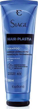 SIAGE SHAMPOO HAIR PLASTIA 250ML 01641 Eudora