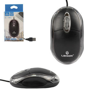 Mouse 1200 dpi Preto Usb 2.0 LEY-28 LEHMOX