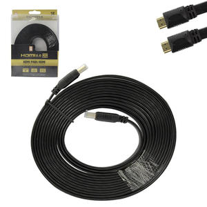 Cabo HDMI 2.0 Macho Para Macho Sem Malha Achatado 4K 5 Metros MB TECH GB51183 GB51183 MB TECH