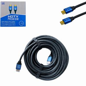 Cabo HDMI 2.0 4K 15 Metros Macho para Macho Com Malha FL0907 GENERICO
