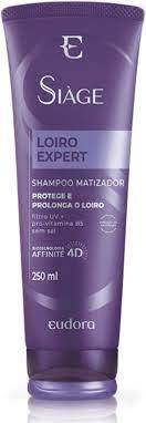 SIAGE SHAMPOO MATIZADO LOIRO EXPERT 250ML 53471 Eudora