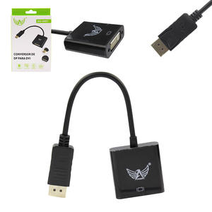 Conversor Displayport Macho Para DVI Fêmea 25 Centimetros AU-8807 ALTOMEX