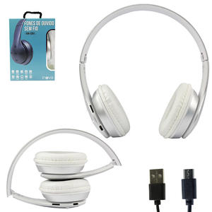 Headphone Sem Fio Versão V2.1 Cinza Anatel FON-2201 INOVA