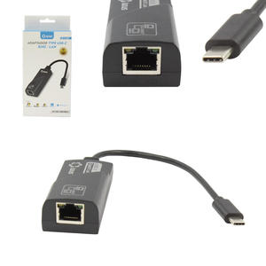 Adaptador USB-C Para Rj45 10/100/1000 Mbps LT-1172 LOTUS