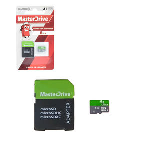 Cartão De Memória 8Gb Classe 20 MD MASTER DRIVE