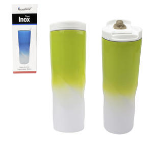 Copo Em Inox 500Ml Verde INTERPONTE HG85042 HG85042 INTERPONTE