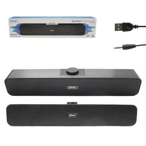 Caixa De Som Mini Soundbar 6W 2.0 Para Computador E Notebook KP-RO801 KNUP